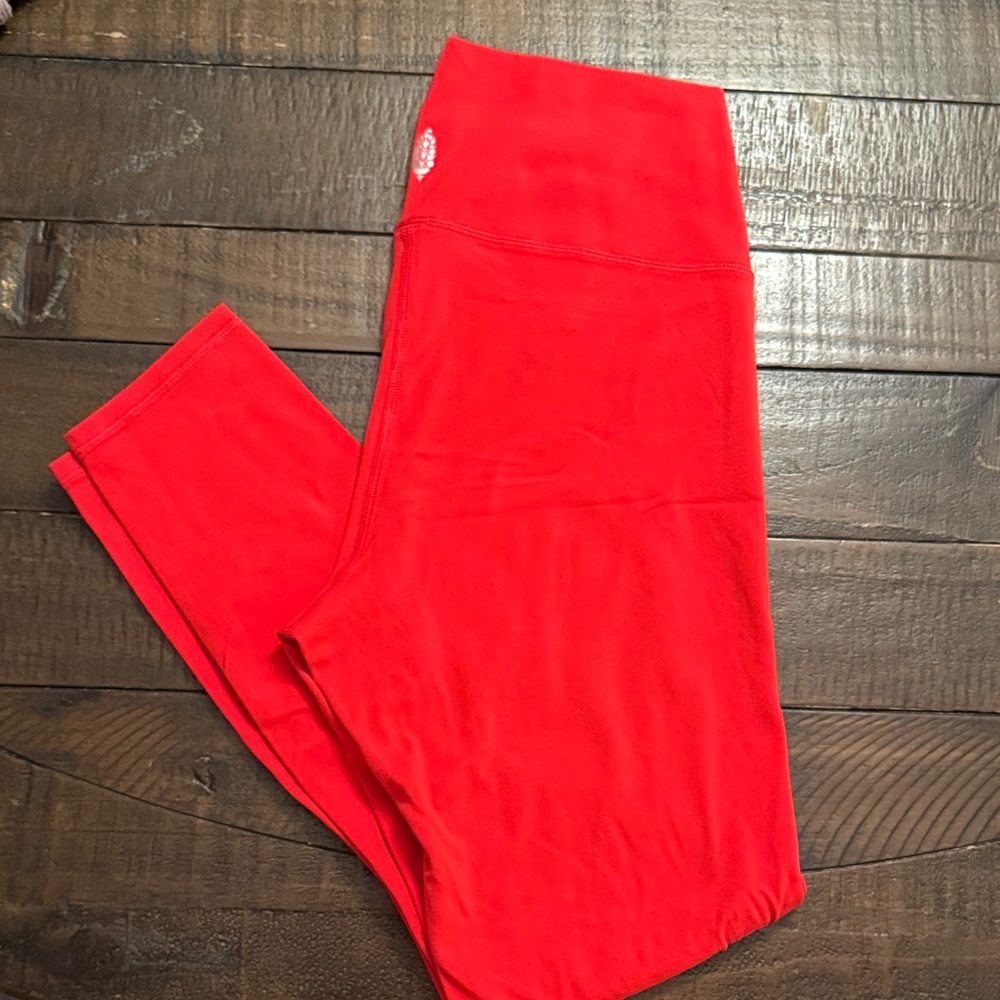 Women’s Free People Red Leggings